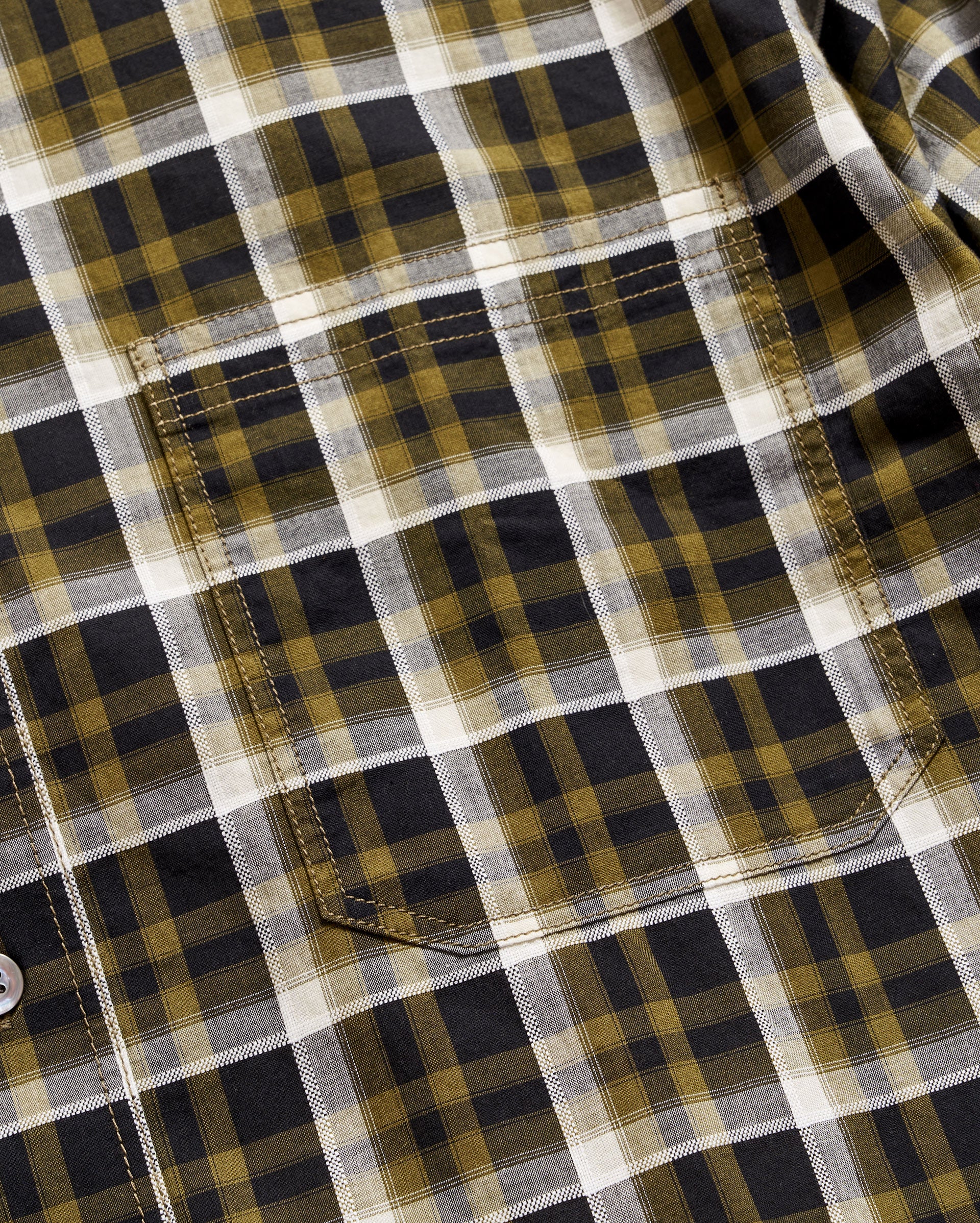 Textural Grid Plaid Tuscumbia Shirt Button Down