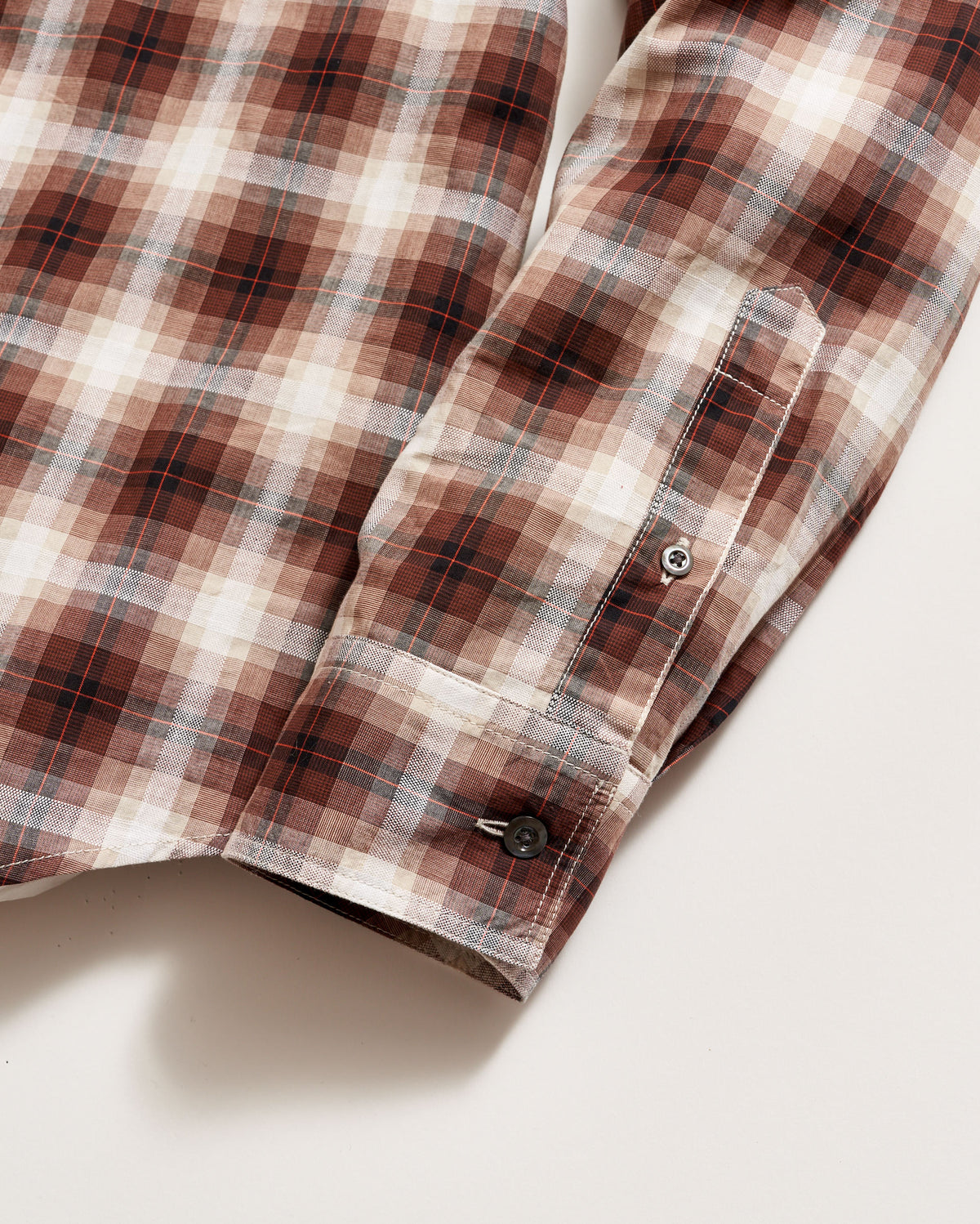 Textural Plaid Tuscumbia Shirt Button Down