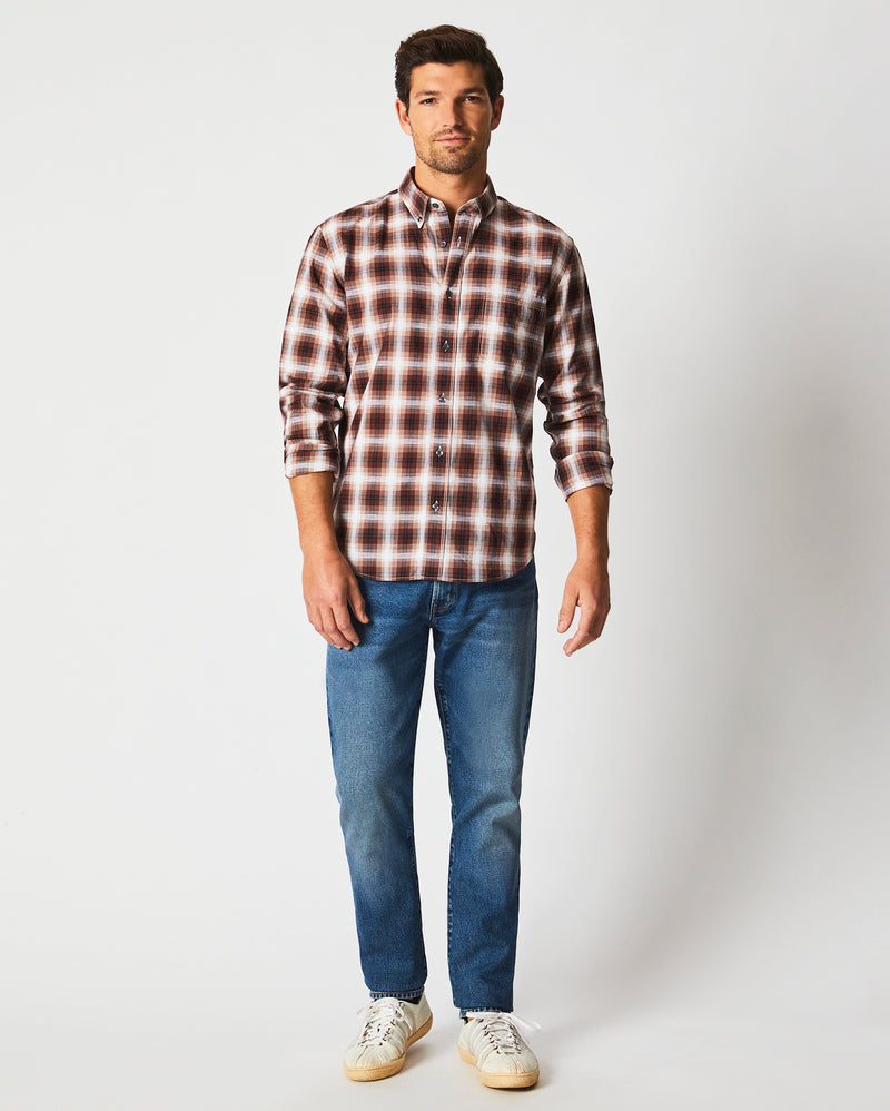 Textural Plaid Tuscumbia Shirt Button Down