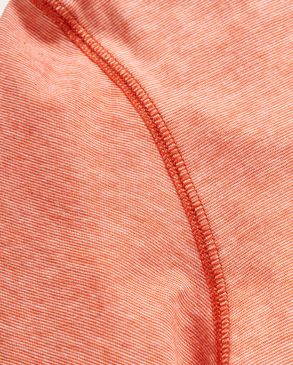 Stripe Pensacola Polo in Burnt Red