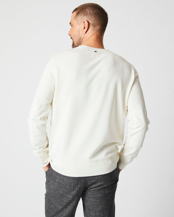 Dock Sweatshirt in Tinted White