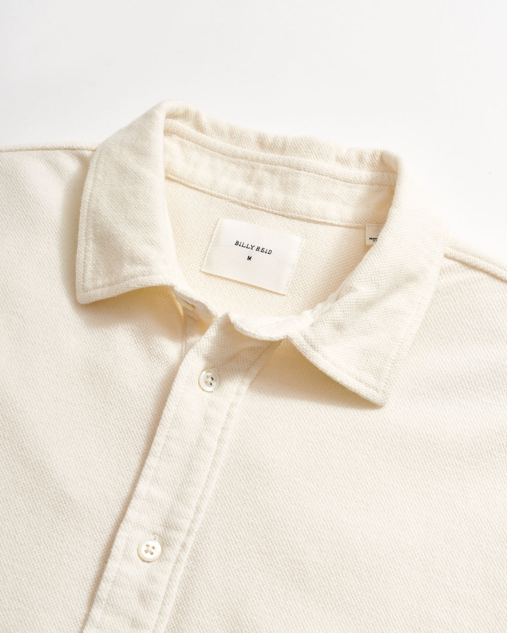 104-719Long sleeve knit yellowhammer shirt in tinted white