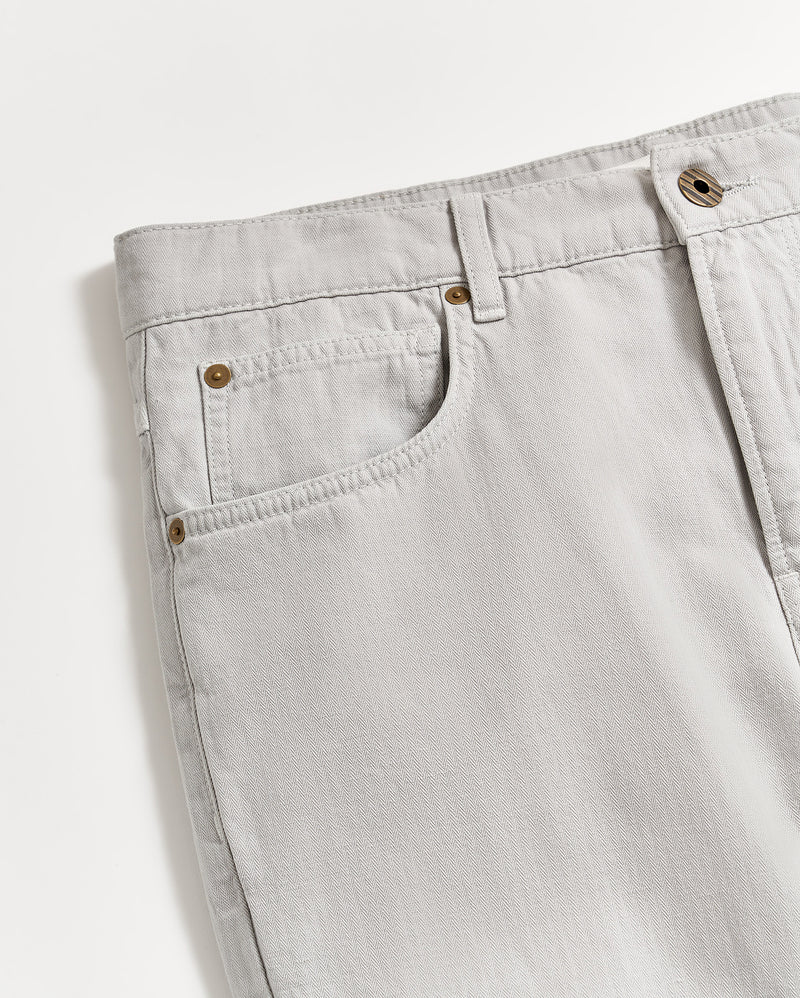 Cotton Linen 5 Pocket Pant