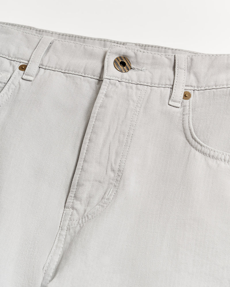 Cotton Linen 5 Pocket Pant