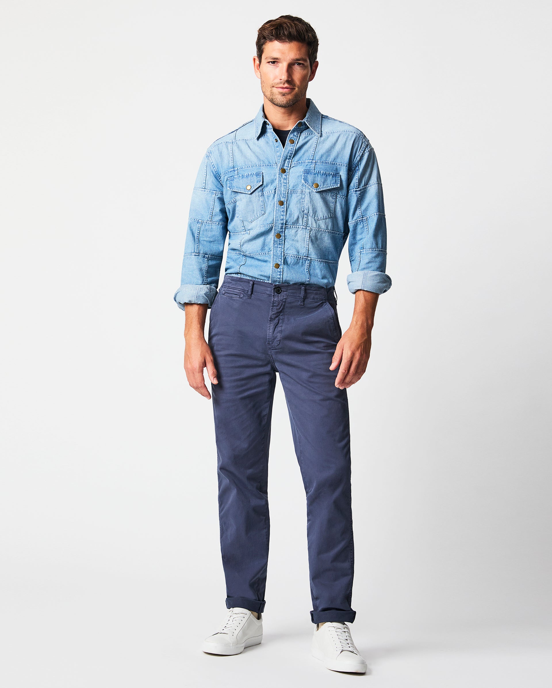 Chino Pant | Ultra-Soft Cotton with Hollywood Waistband
