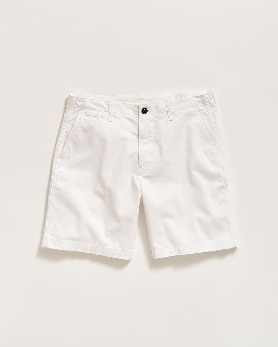 Chino Short in White