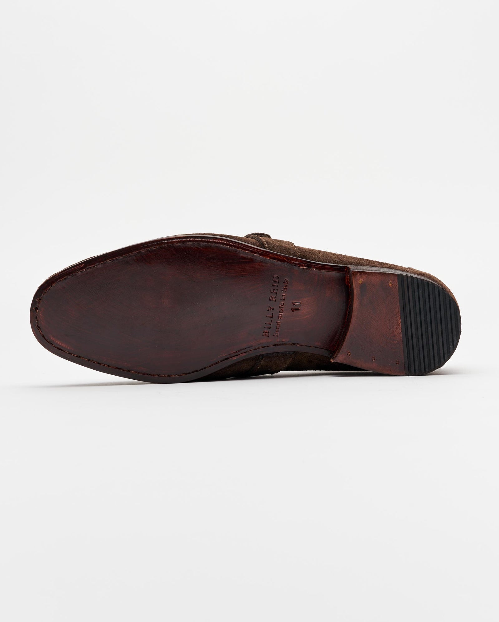D-Ring Loafer in Olive/Brown