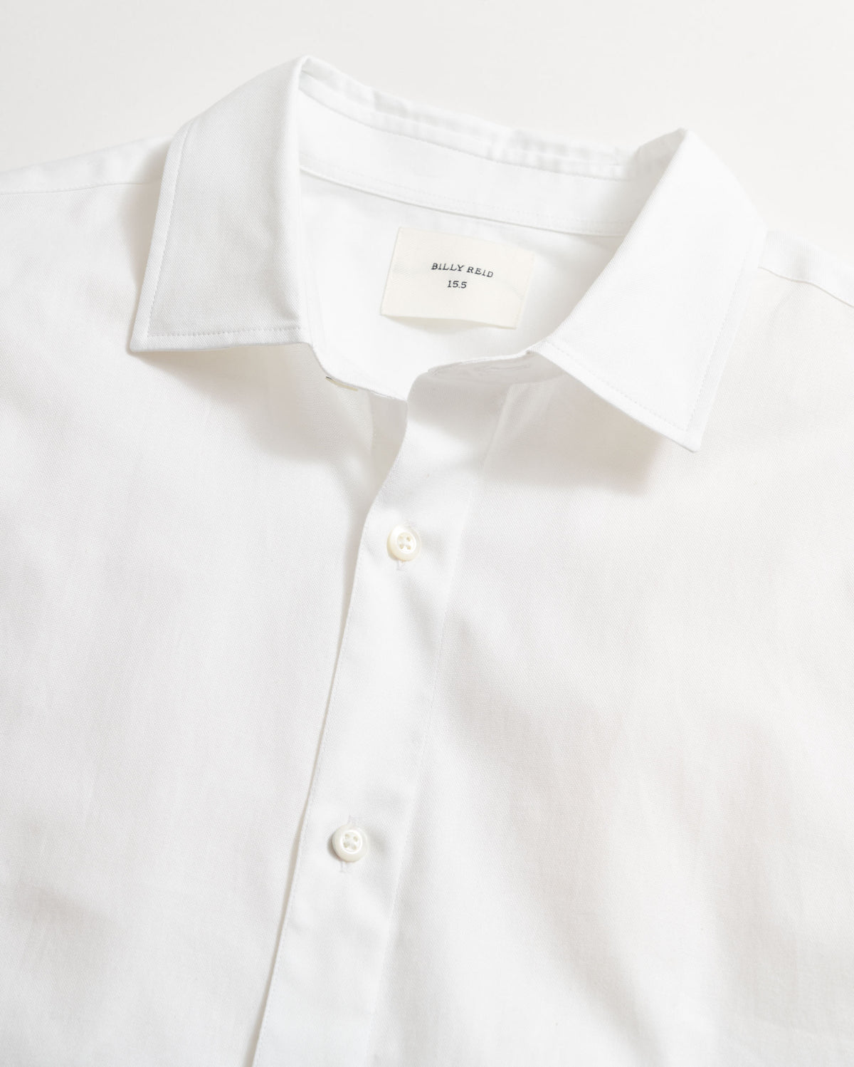 Billy Reid Oxford Hutcheson Dress Shirt, White