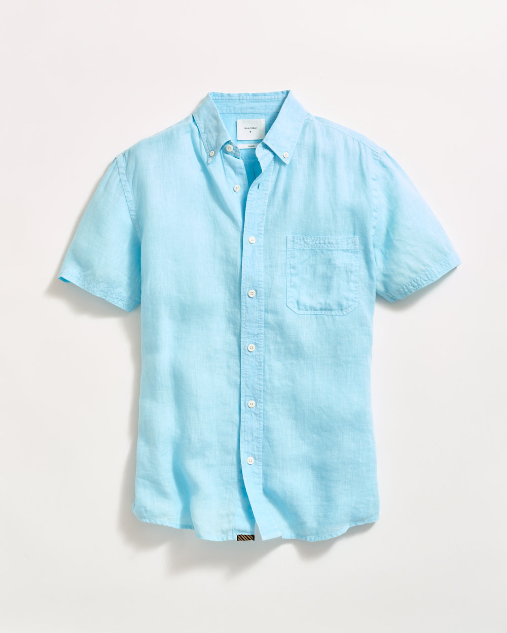 Short Sleeve Linen Tuscumbia Shirt Button Down