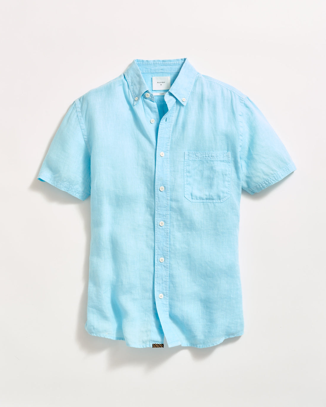 Short Sleeve Linen Tuscumbia Shirt Button Down