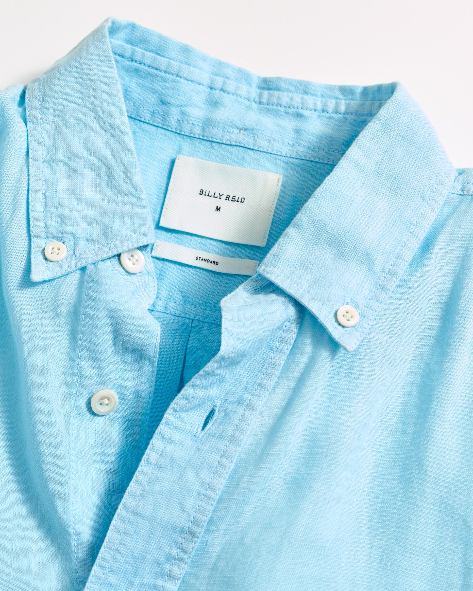 Short Sleeve Linen Tuscumbia Shirt Button Down