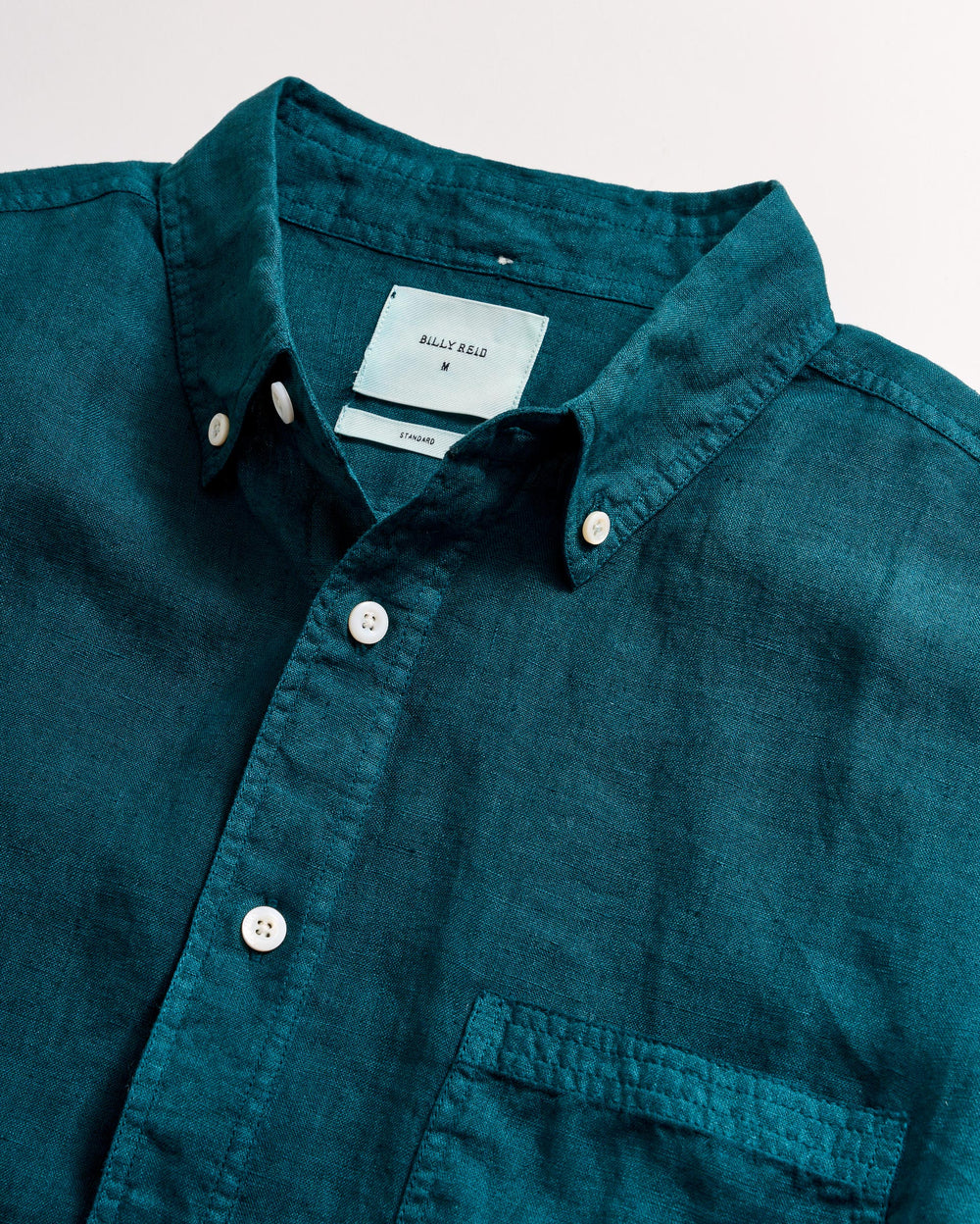 Short Sleeve Linen Tuscumbia Shirt Button Down