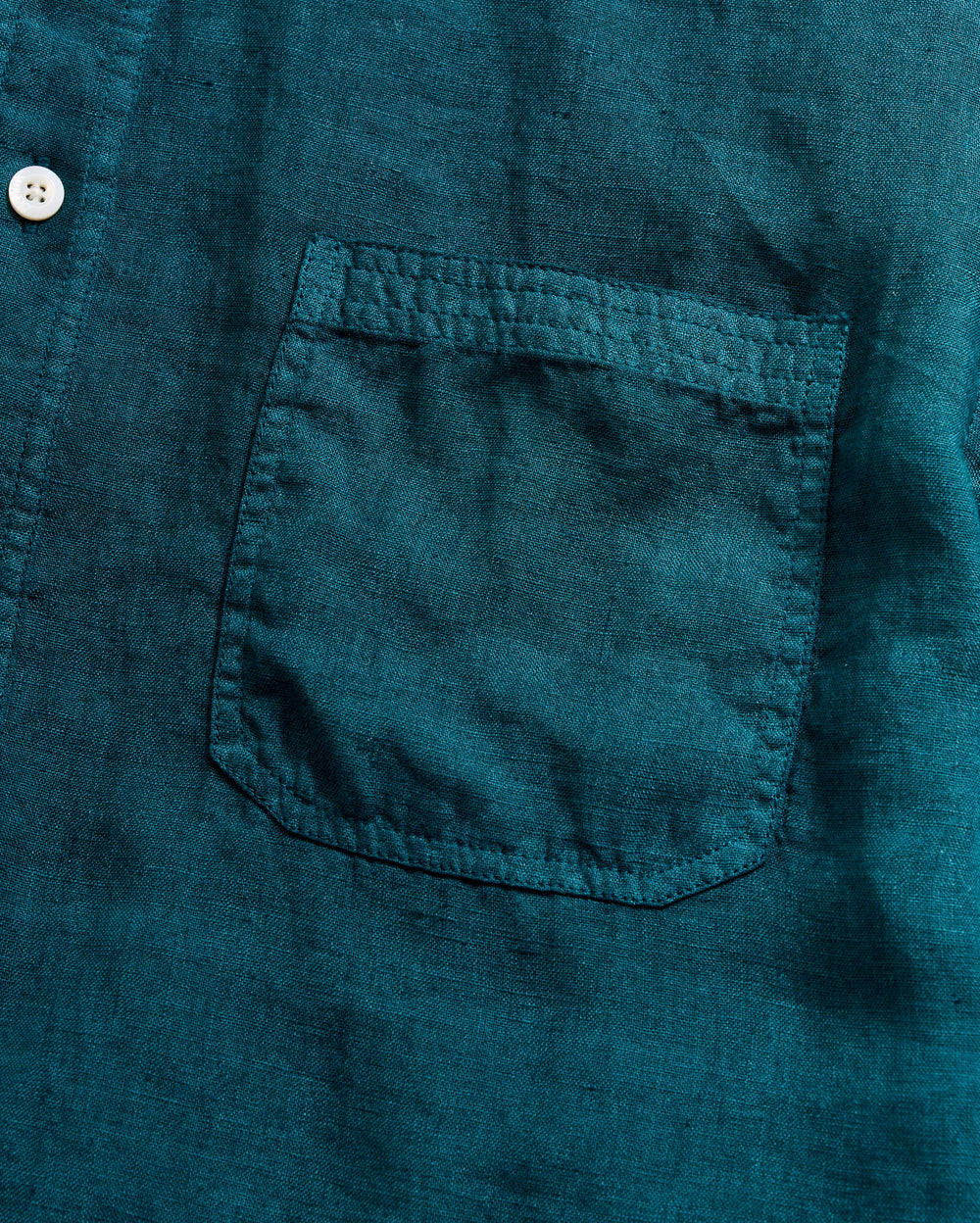 Short Sleeve Linen Tuscumbia Shirt Button Down