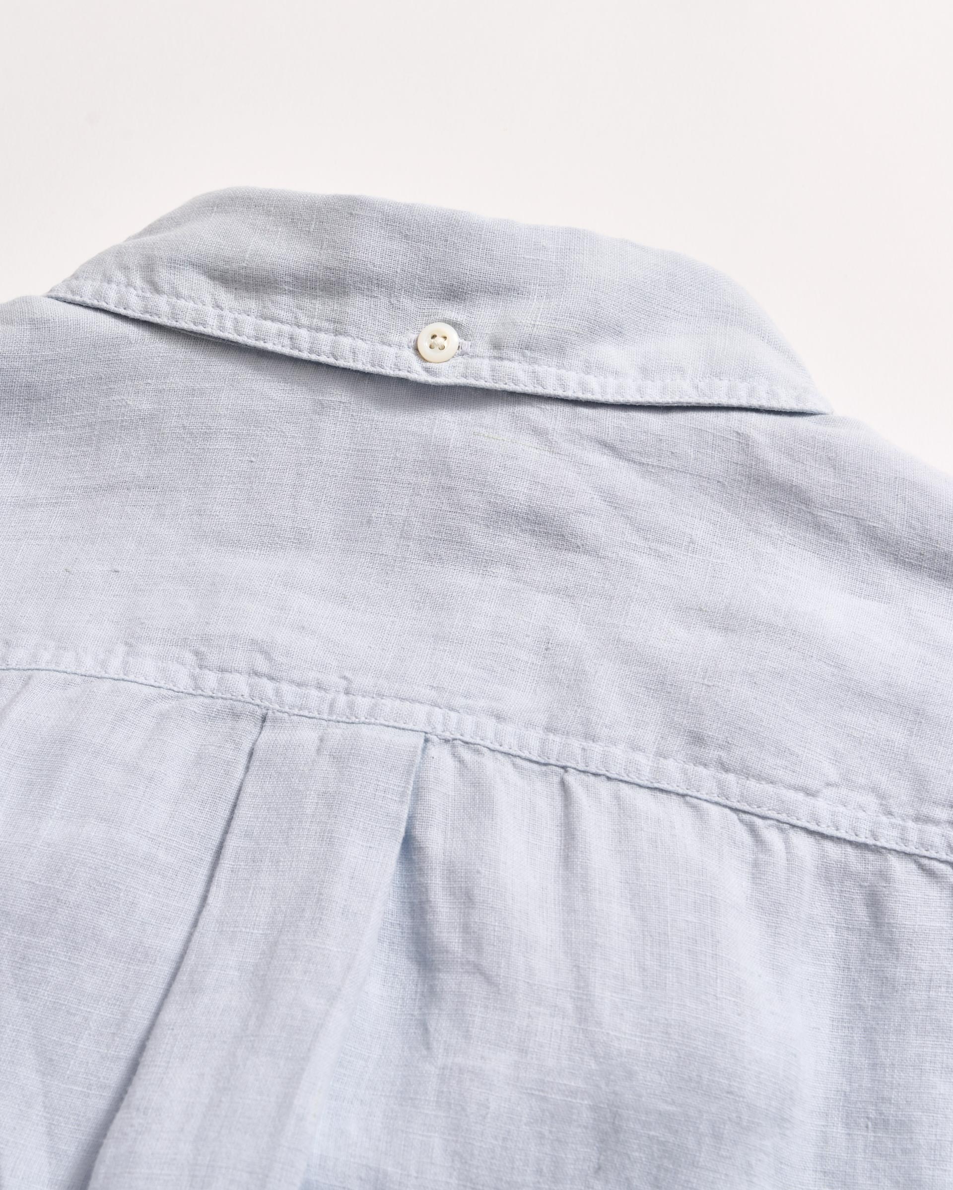 Short Sleeve Linen Tuscumbia Shirt Button Down