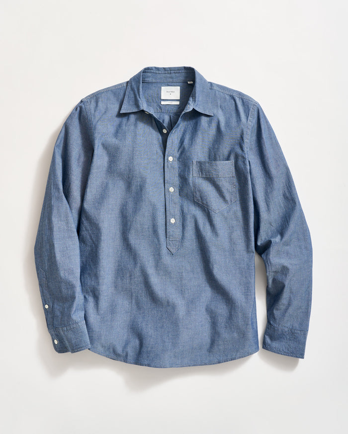 Chambray Popover Shirt – Billy Reid