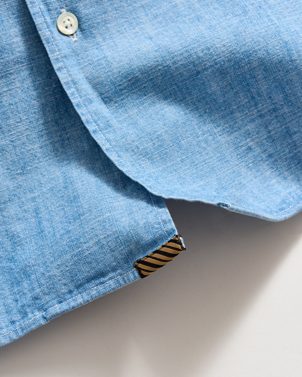 Short Sleeve Chambray Camp Shirt