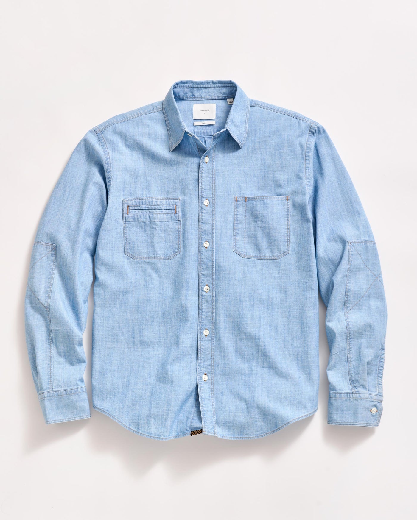 Billy Reid Chambray Field Shirt, Chambray