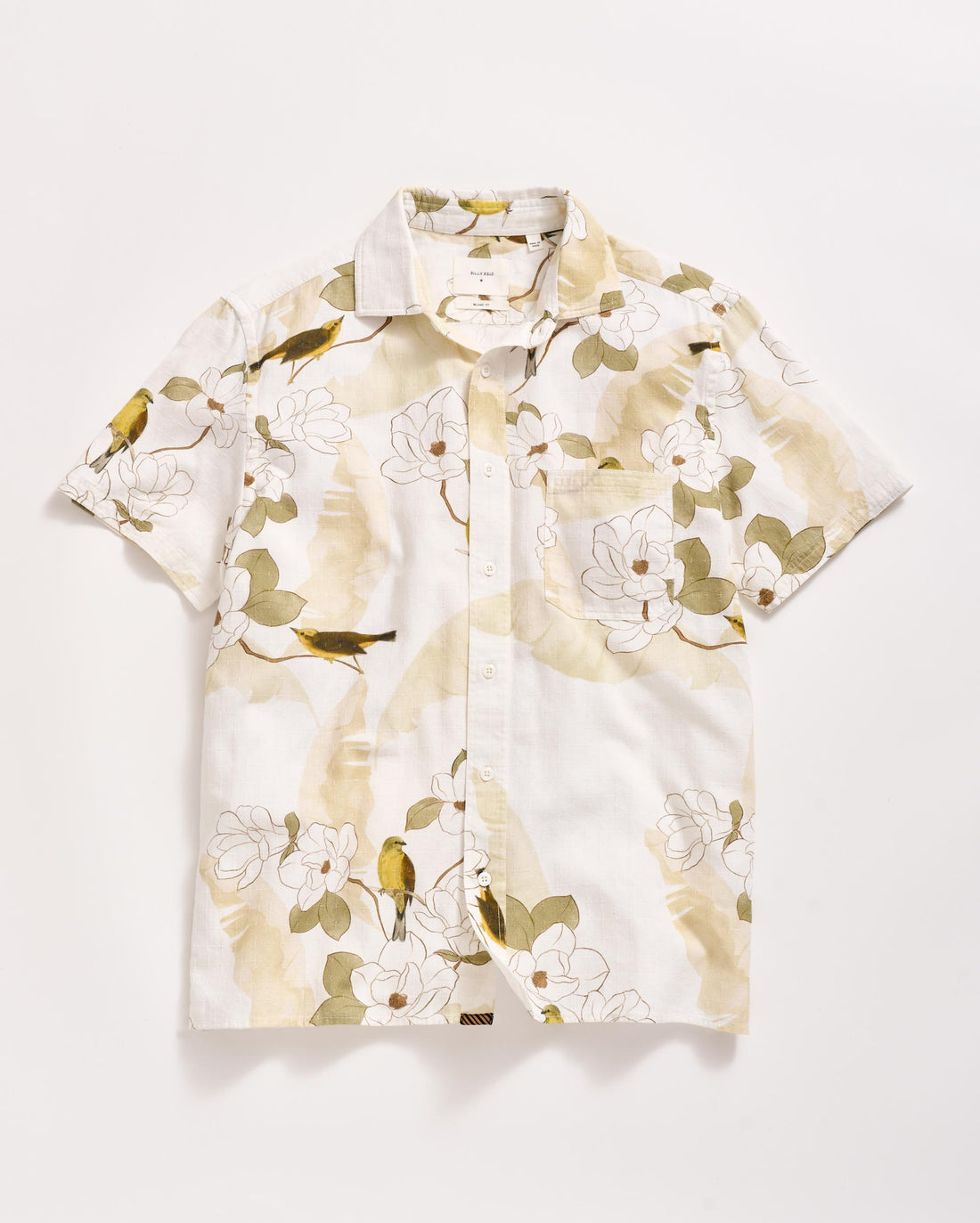 Short Sleeve Grid Yellowhammer Treme Shirt in Tinted White
