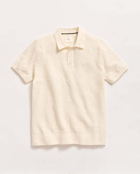 Lachlan Links Polo - Pique Sweater Polo | Billy Reid