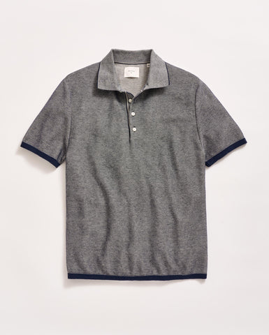 Birdseye Pique Sweater Polo