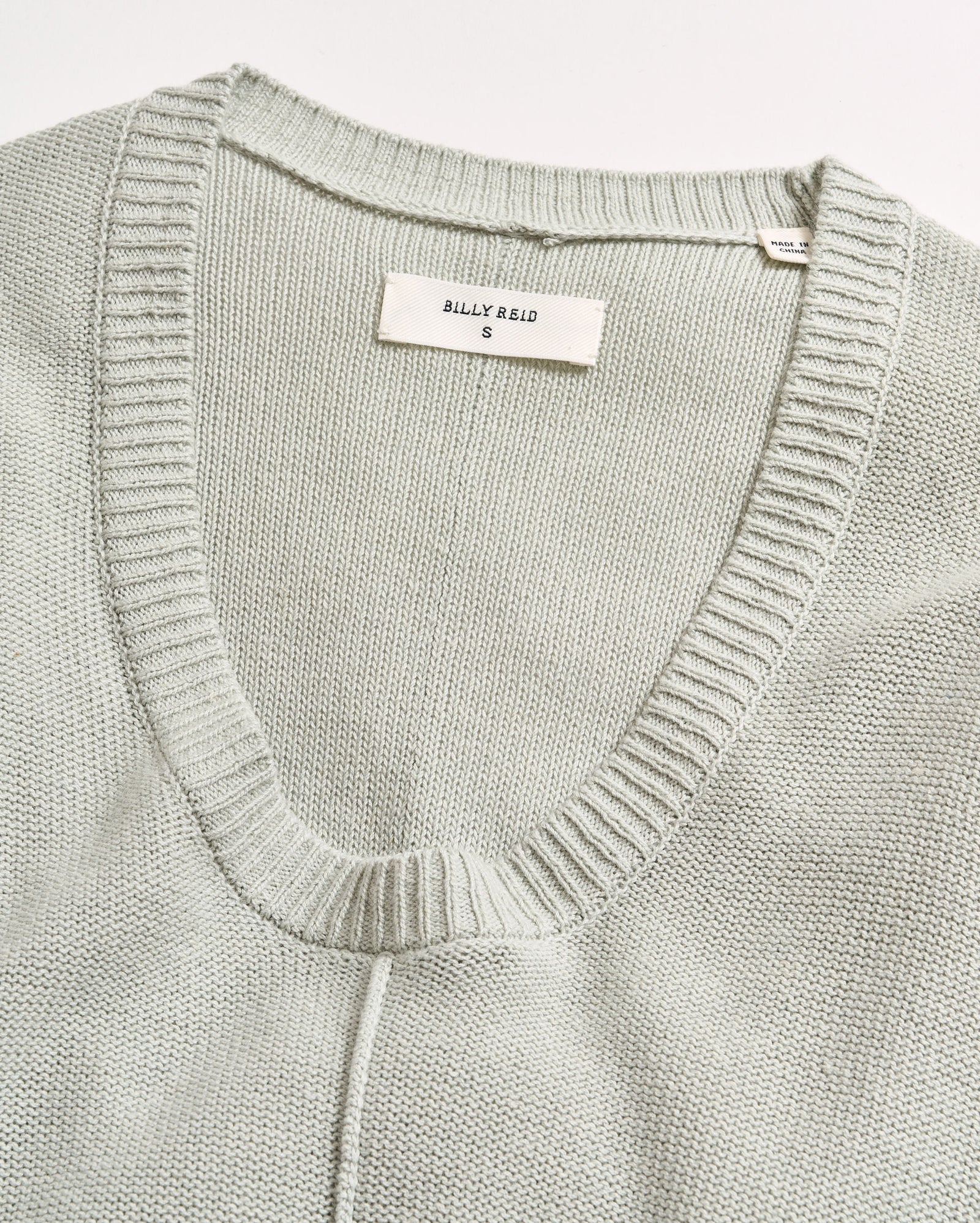 Cotton Linen Shirttail Sweater