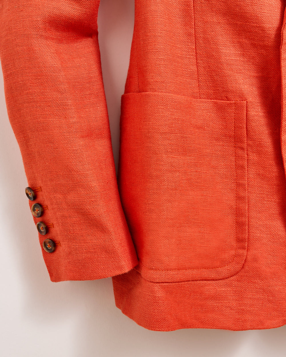 Linen Two Button Blazer