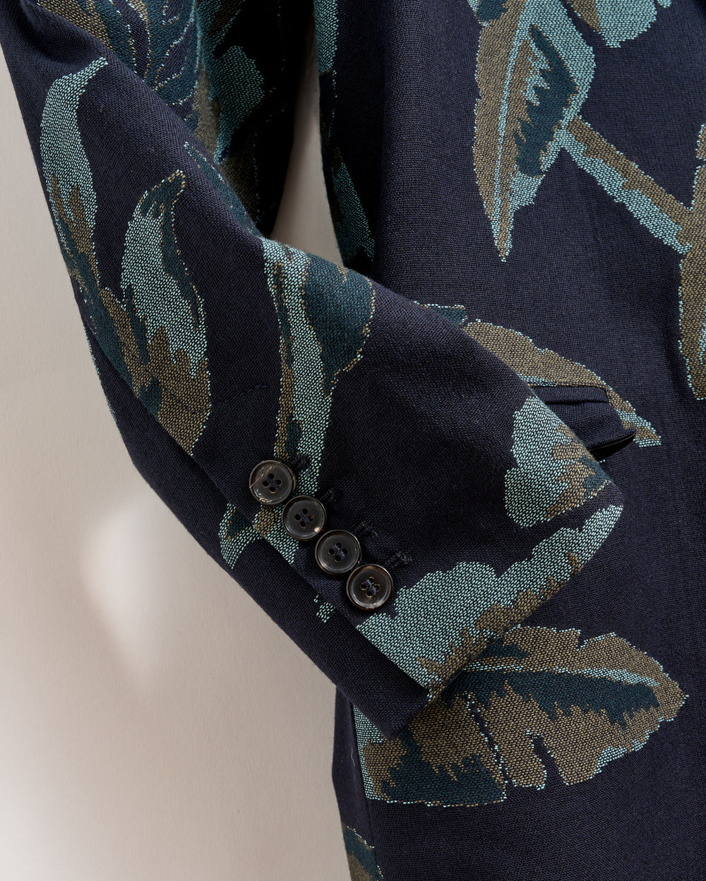 Tropical Oasis Jacquard Coat