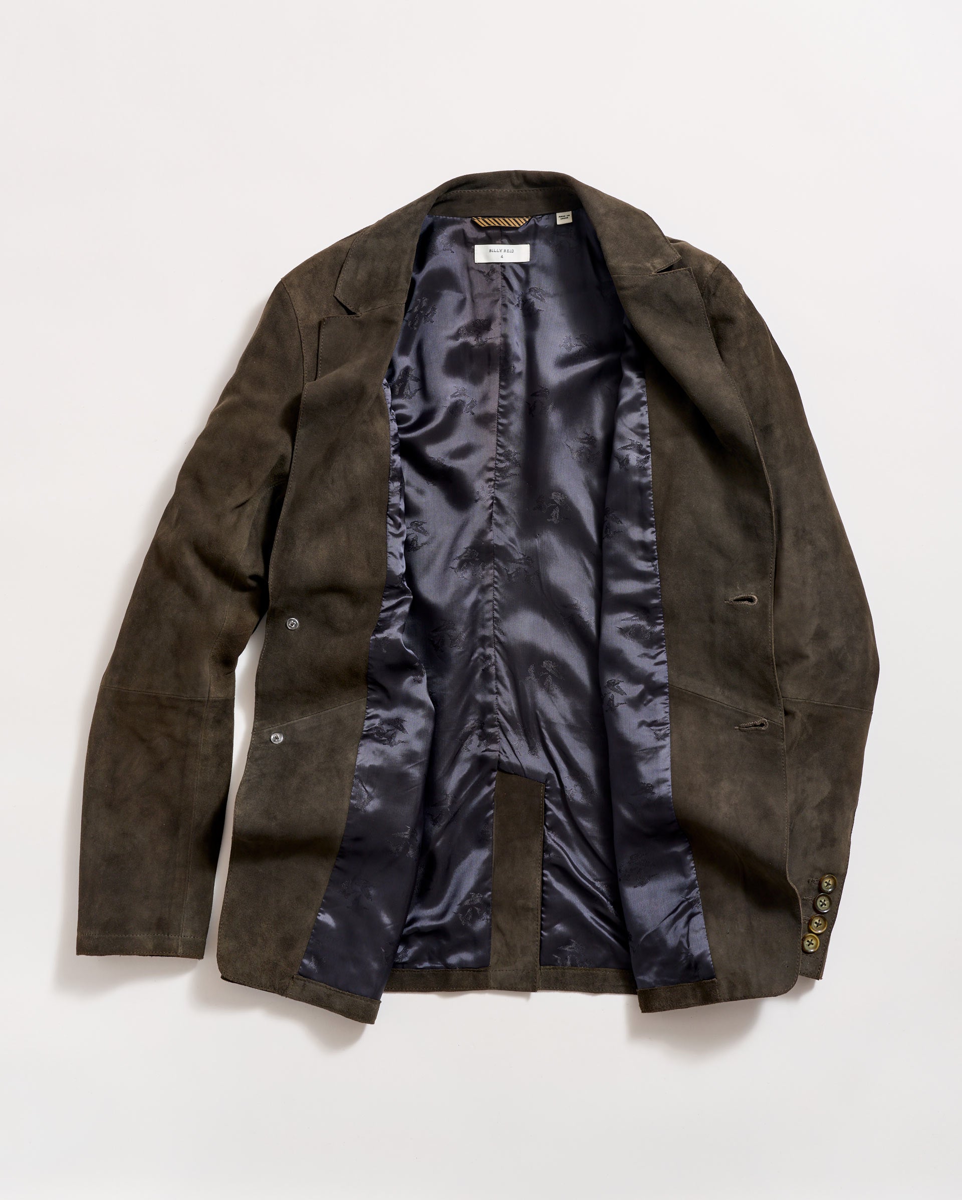 Fringe Suede Blazer – Billy Reid