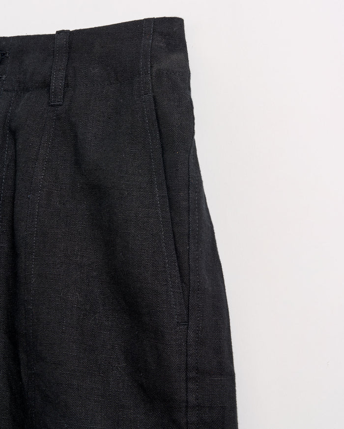Linen Barrel Pant
