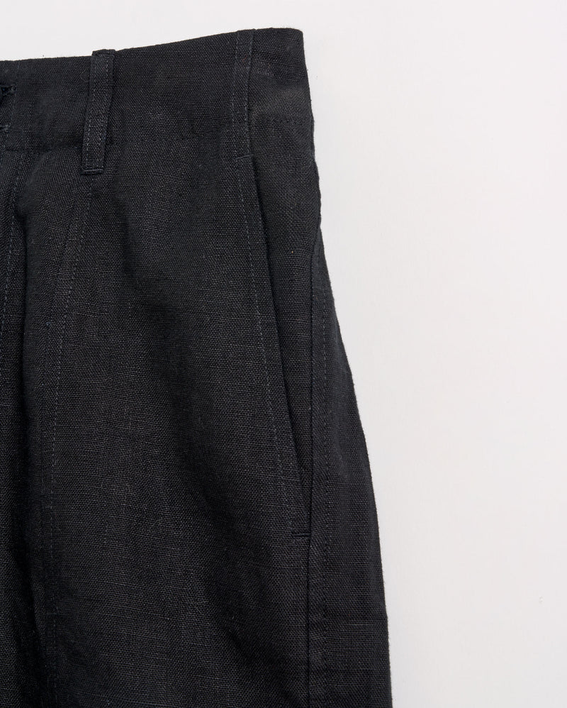 Linen Barrel Pant