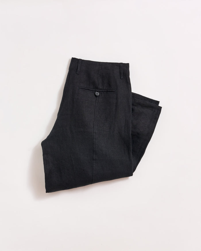 Linen Barrel Pant