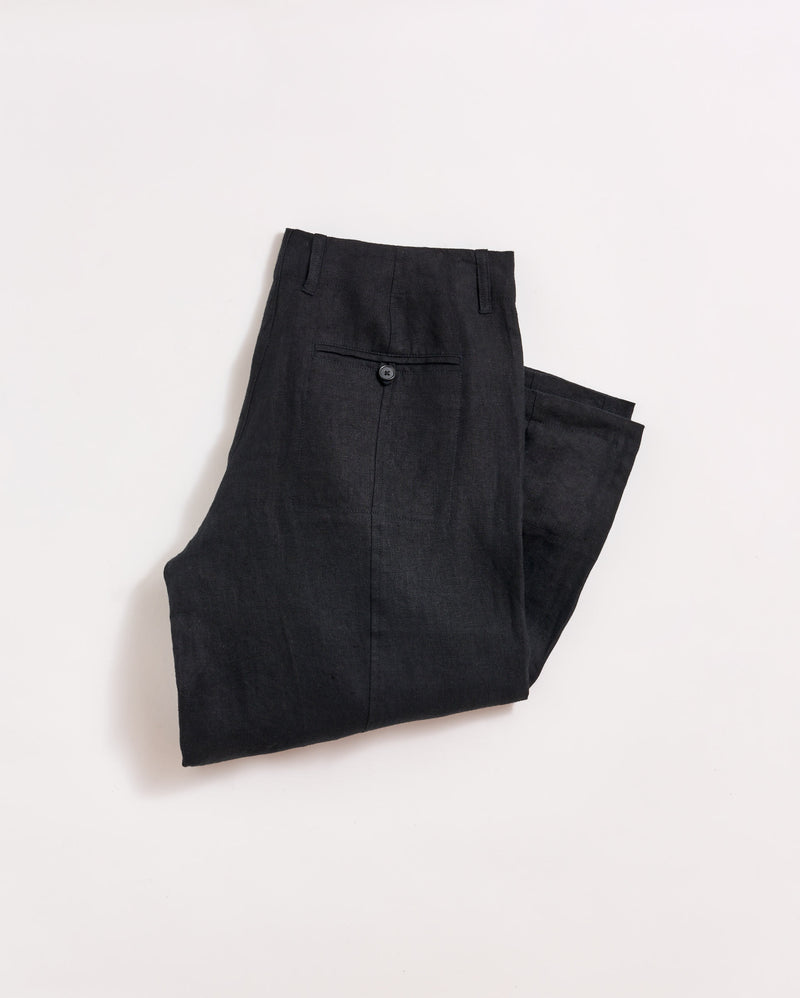 Linen Barrel Pant