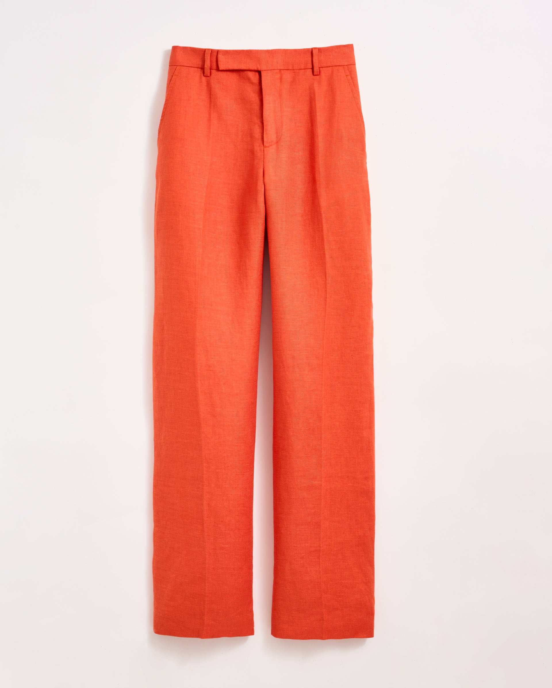 Wide Leg Flat Front Trouser – Billy Reid