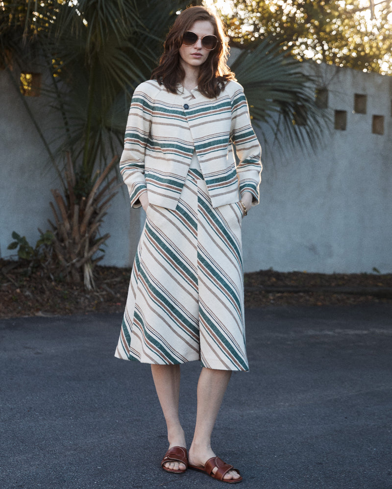 Desert Stripe Trouser Skirt Alternate