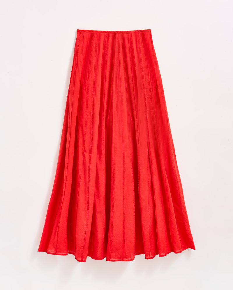 Sunray Pintuck Skirt