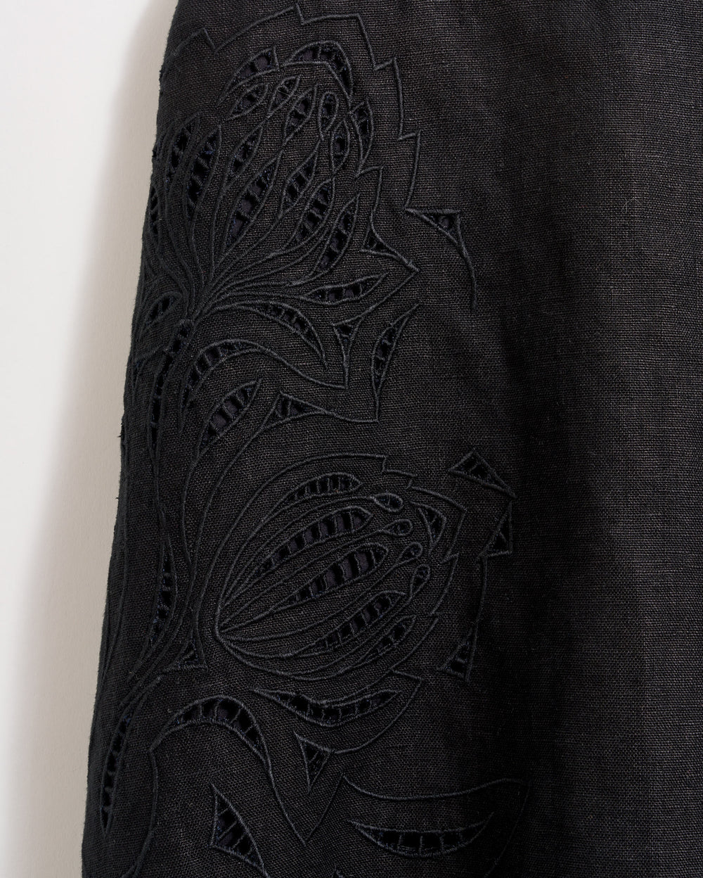 Linen Protea Eyelet Skirt