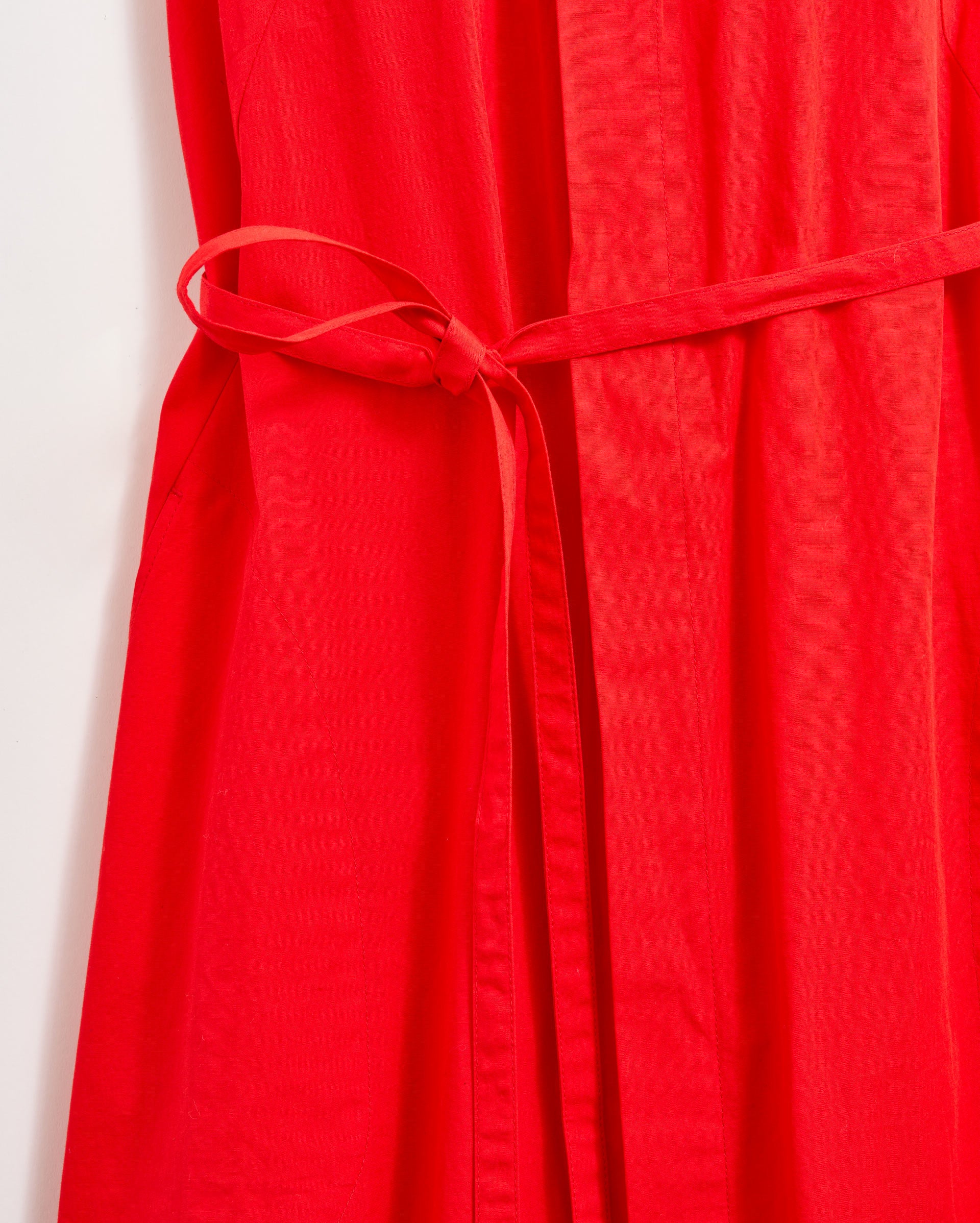 Poplin Halterneck Shirt Dress