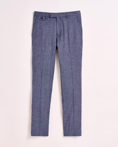 Silk Slub Donegal Flat Front Trouser – Billy Reid