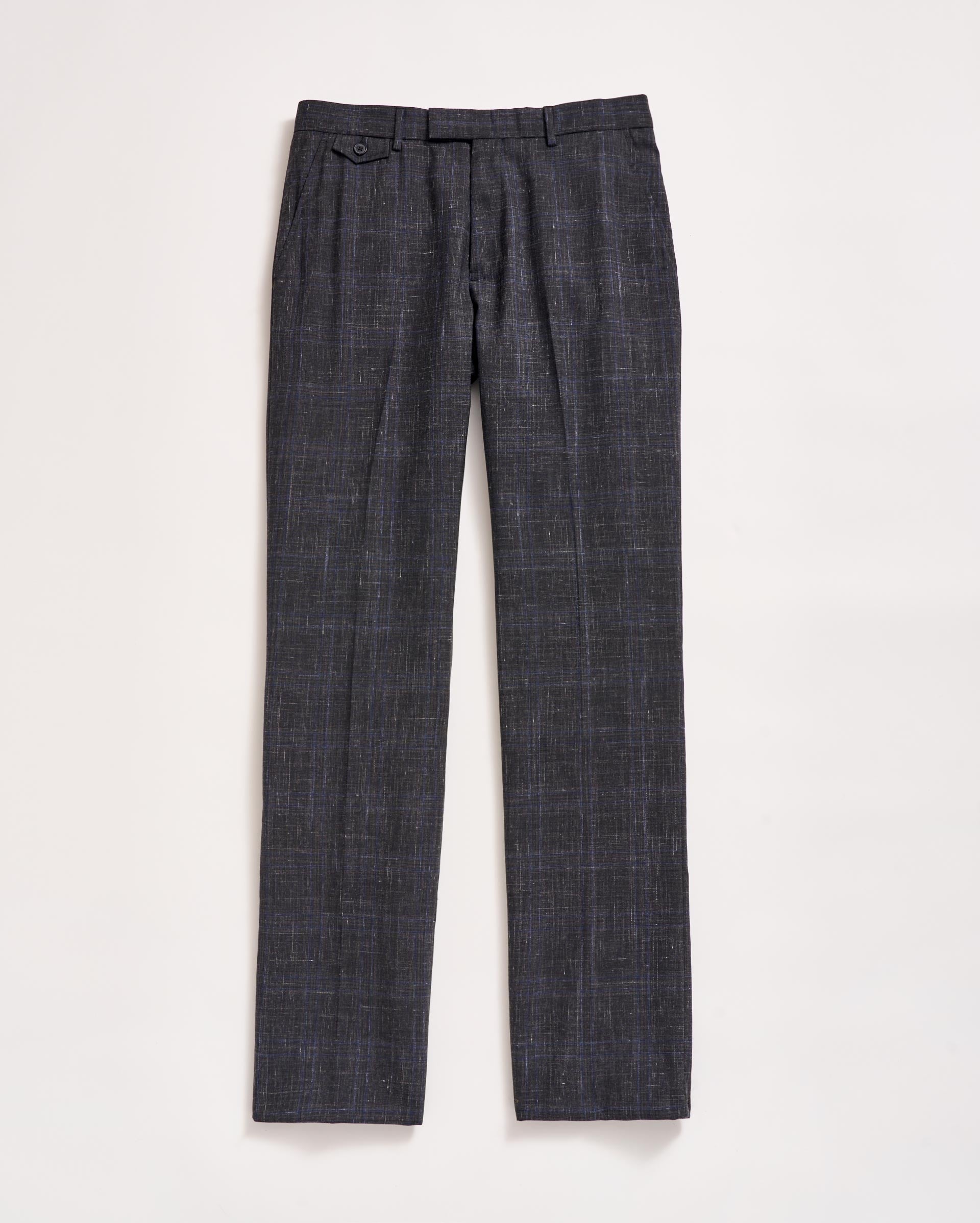 Crosshatch Flat Front Trouser