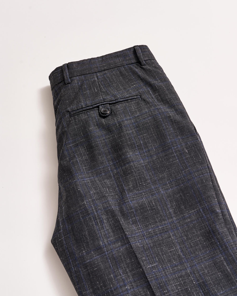 Crosshatch Flat Front Trouser