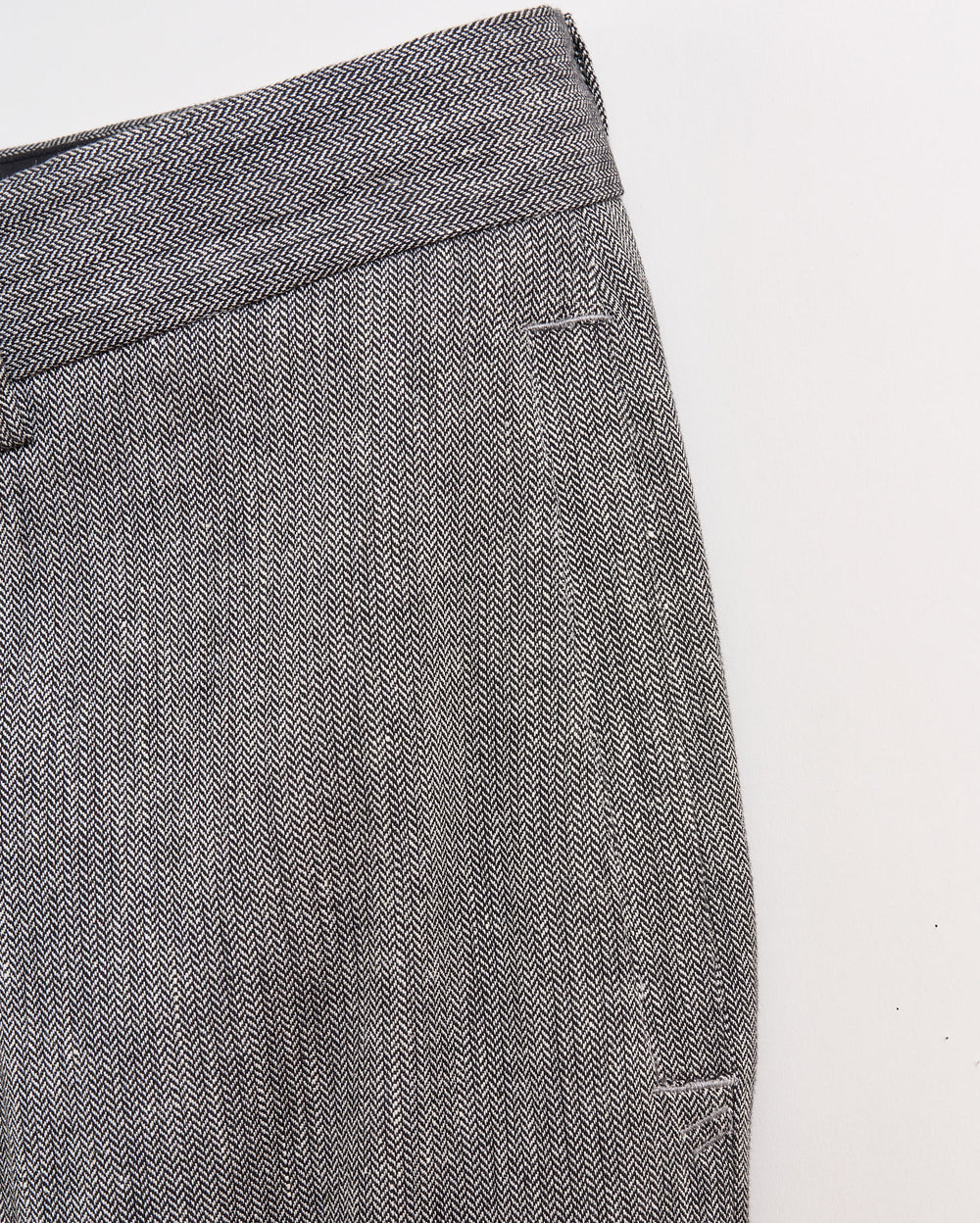 Micro Herringbone Edwin Trouser