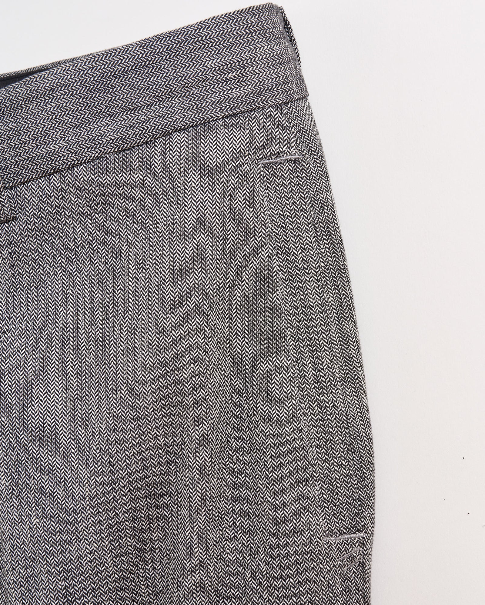Micro Herringbone Edwin Trouser