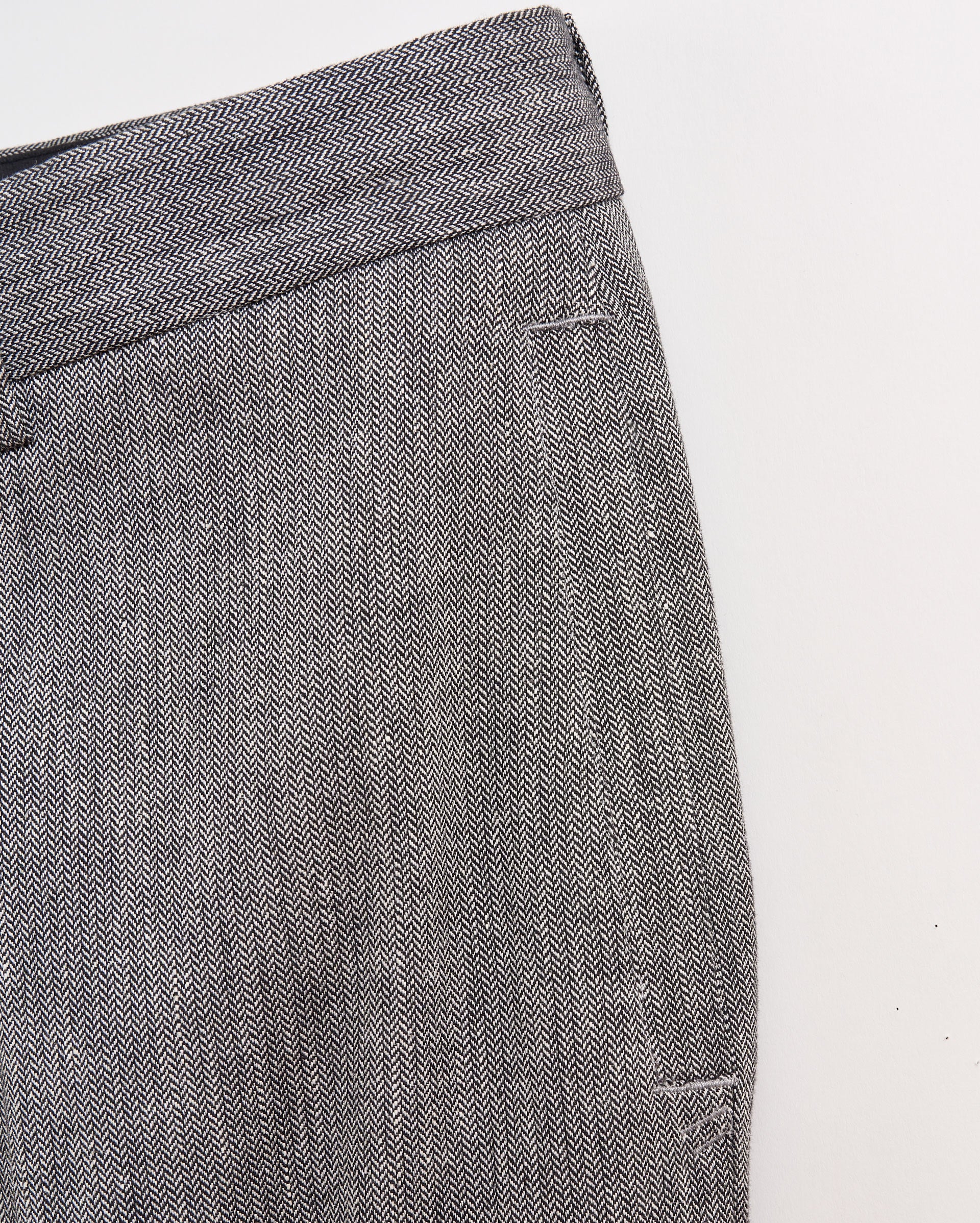 Micro Herringbone Edwin Trouser