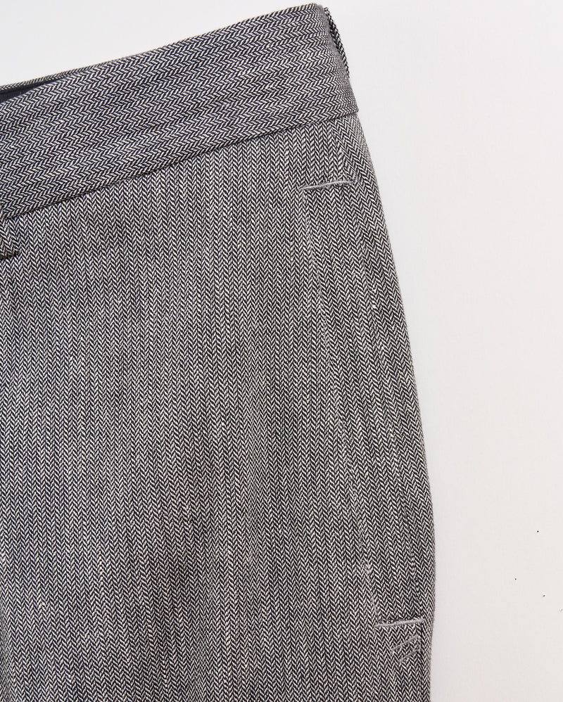Micro Herringbone Edwin Trouser