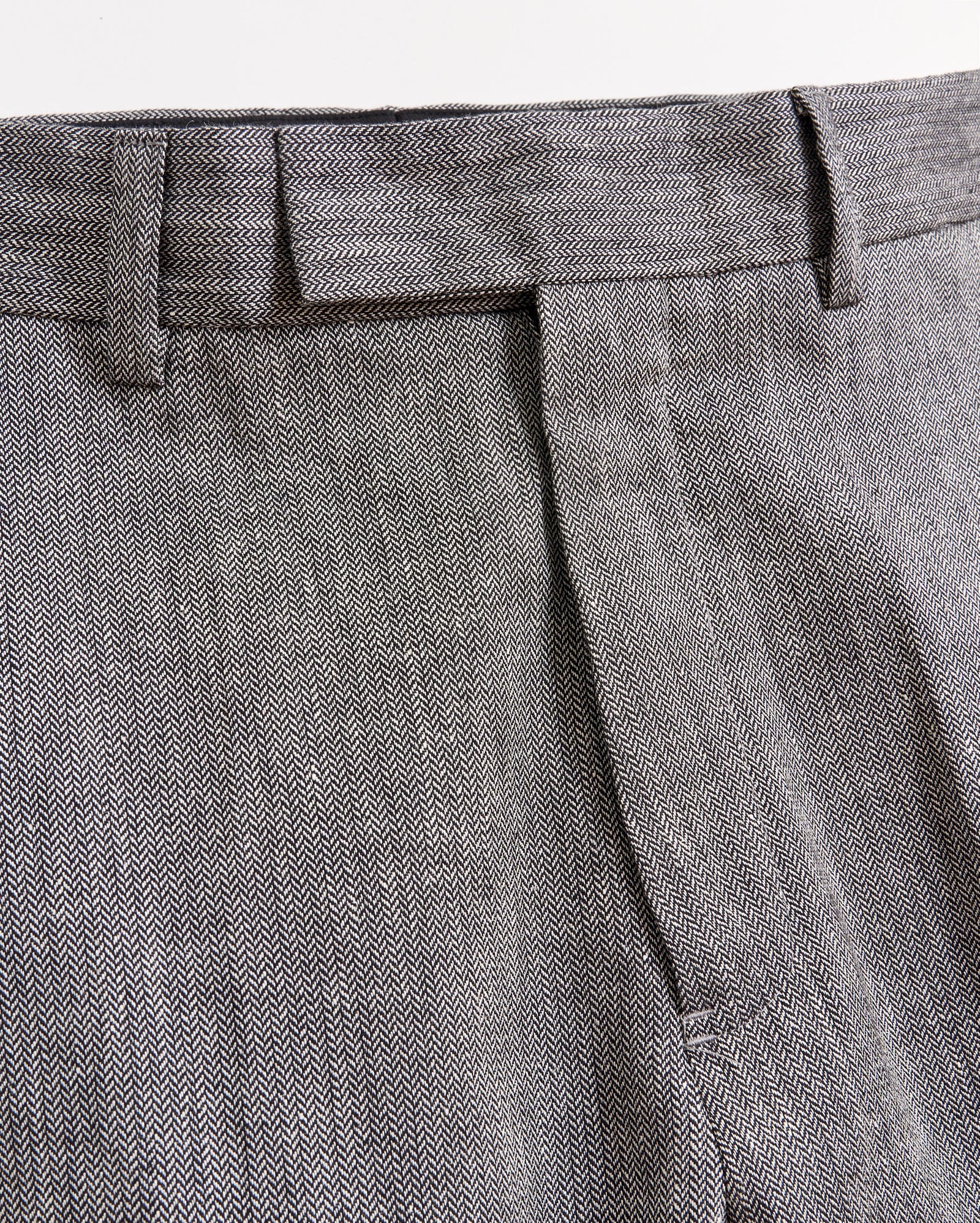 Micro Herringbone Edwin Trouser