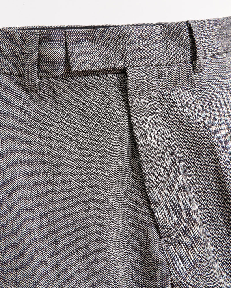 Micro Herringbone Edwin Trouser
