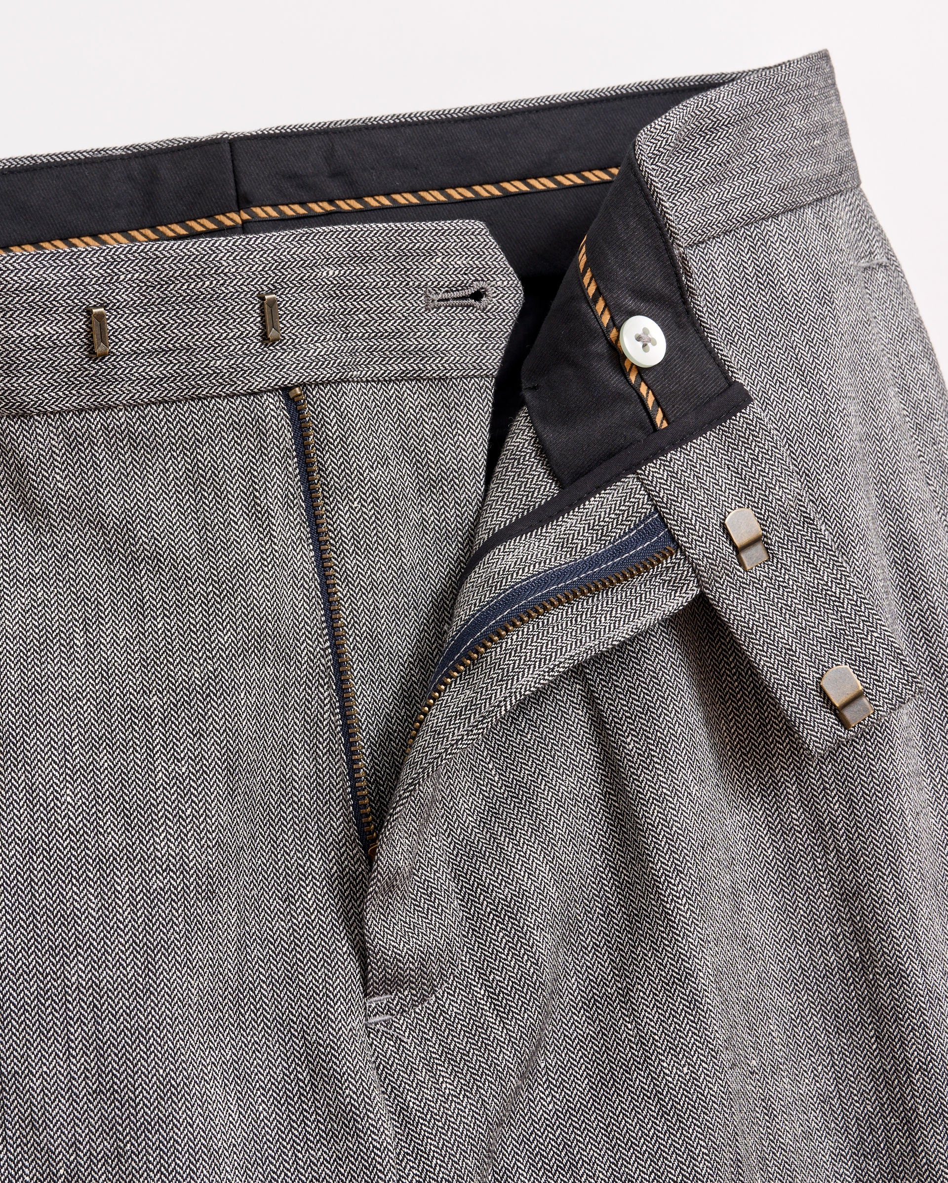 Micro Herringbone Edwin Trouser
