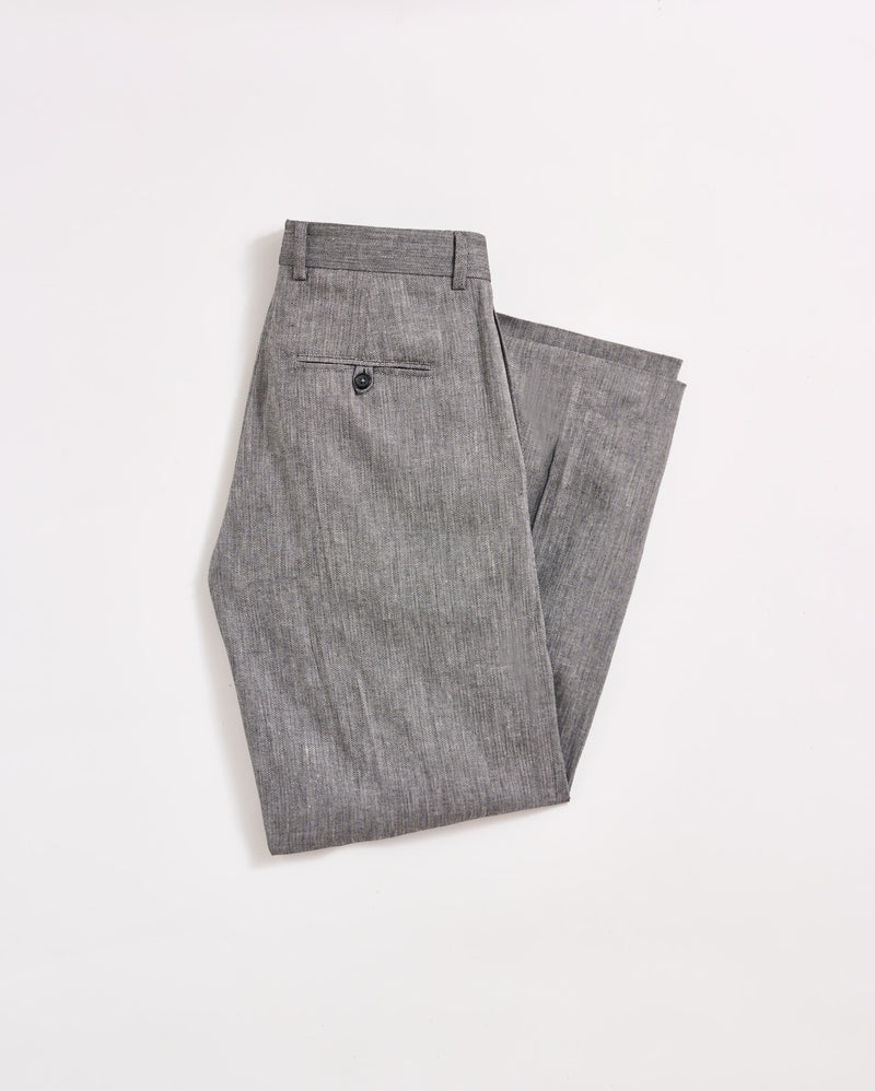 Micro Herringbone Edwin Trouser