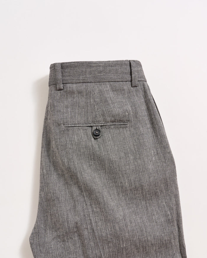 Micro Herringbone Edwin Trouser