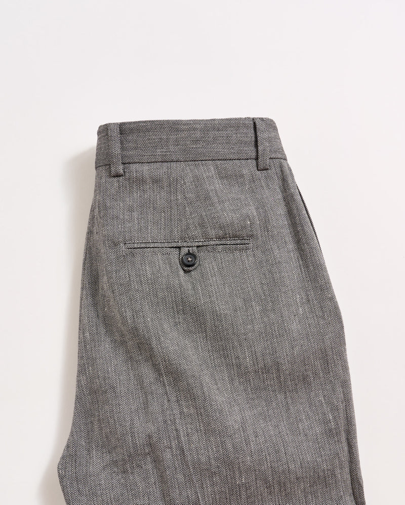 Micro Herringbone Edwin Trouser